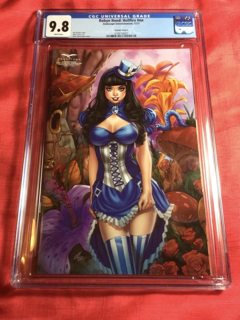 Robyn Hood: Hellfire #nn  12/21  “Elias Chatzoudis”  Cover  F   CGC  9.8 2