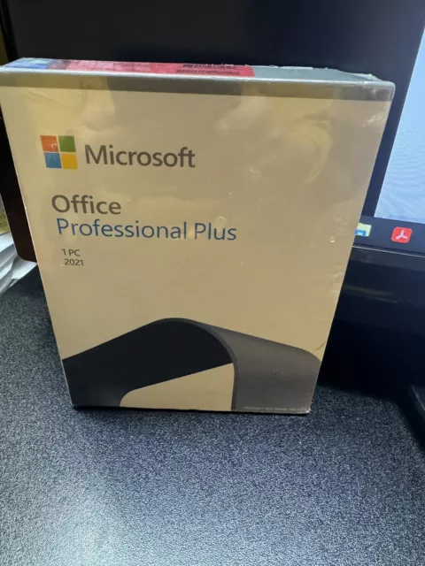 Microsoft Office 2021 Professional Plus DVD New Sealed