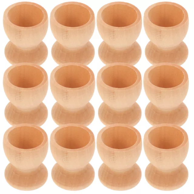 48 Pcs Soft Boiled Egg Cups Rainbow Wall Hooks Tray Decorate