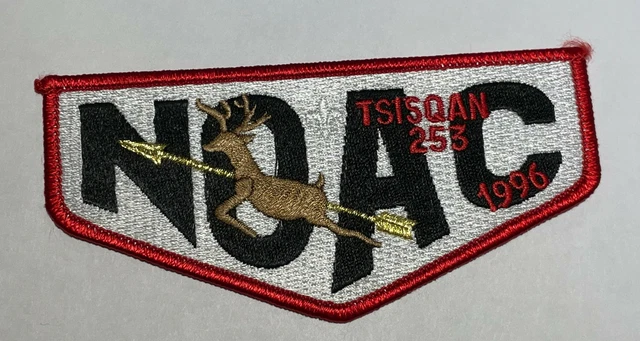 OA Lodge 253 Tsisqan flap Boy Scout 1996 NOAC TK4