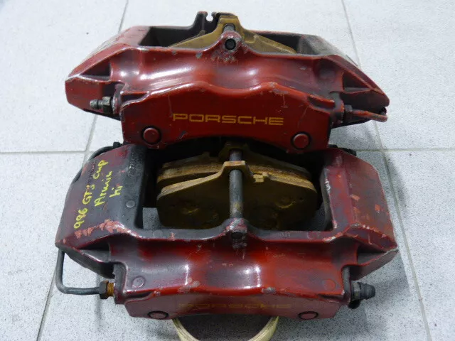 Porsche 911 996 GT3 Cup Bremssättel Bremszangen Hinterachse rear brake calipers