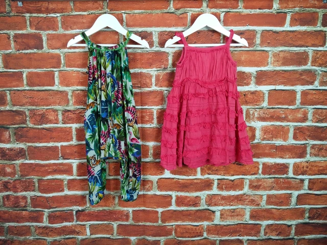 Baby Girls Bundle Age 18-24 Months Next Monsoon Sundress Jumpsuit Romper 92Cm