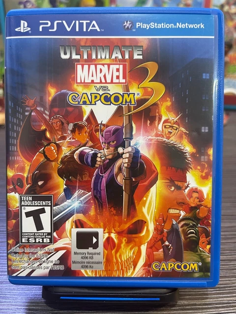 ULTIMATE MARVEL VS. Capcom 3 (Sony PlayStation Vita, 2012) Like New $69 ...