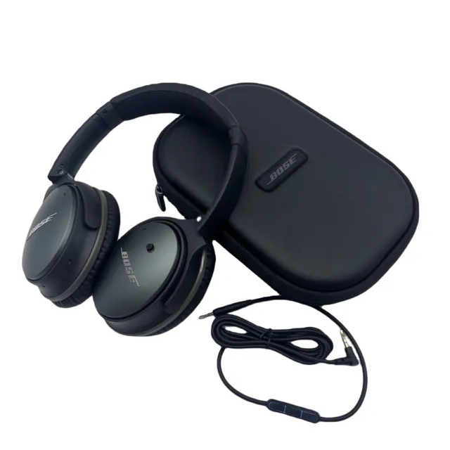 Bose QuietComfort QC35 ii QC25 Bluetooth Wireless Over-Ear Headphones - Black UK 3