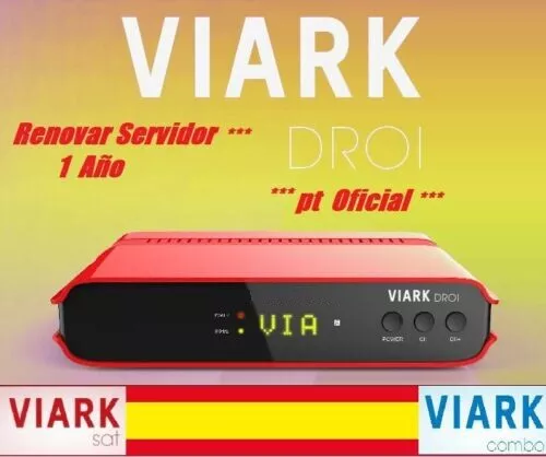 Recargar Servidor Viark sat Viark sat 4k Viark combo Viark droi PT Oficial