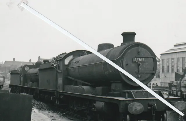 a view of 63785 at retford G C shed in 1953