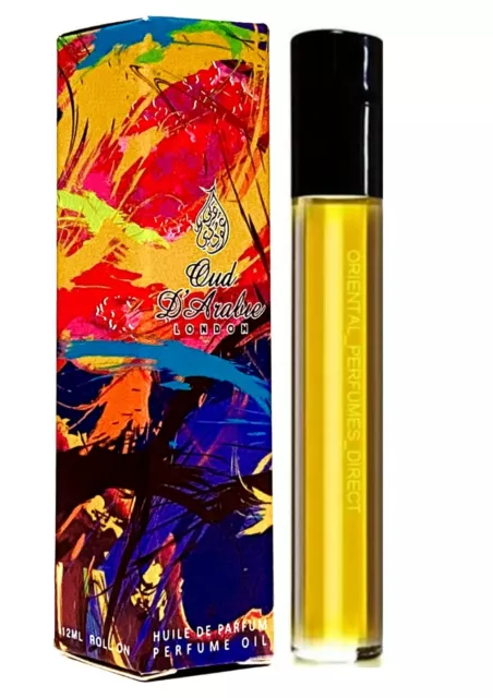 Musk Kashmir Pure Perfume Oil 12Ml Premium Oriental Everlasting Fragrance Oil