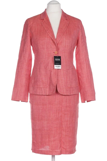 Abito da donna Gerard Darel costume tuta taglia EU 40 lino rosso #fcgfmd