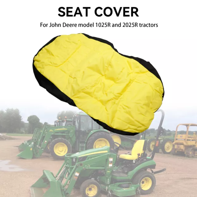 Compact Utility Tractor Seat Cover LP68694 Fit John Deere LP68694 1025R & 2025R 3