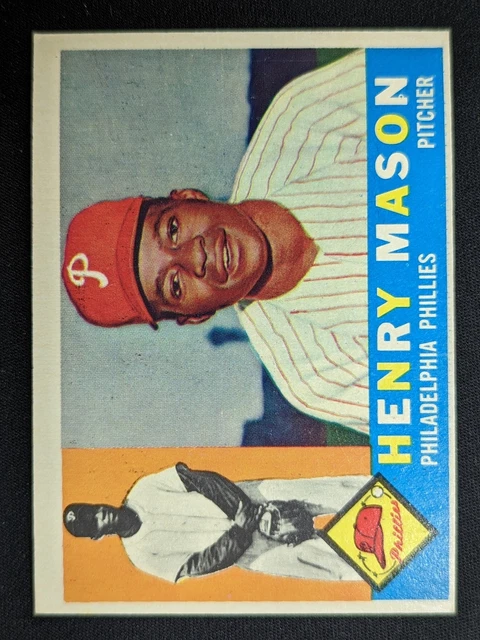 1960 Topps #331 Henry Mason   RC Philadelphia Phillies
