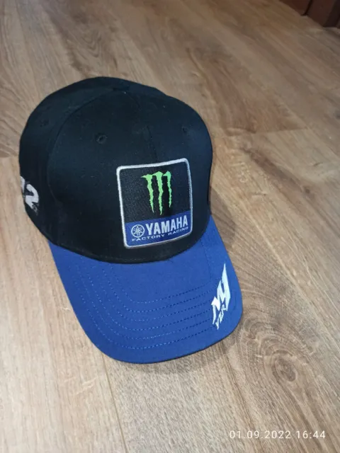 Yamaha Factory Racing  Paddock Flex-Fit Blue & Black Hat #46 rossi