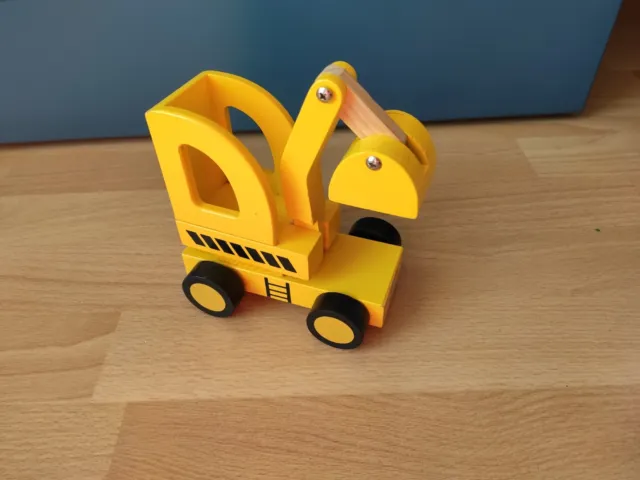 Bagger Auto Holzspielzeug Kinder