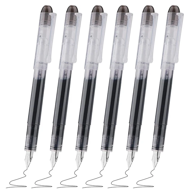Penne Stilografiche PILOT V-Pen - Set Da 3 Usa E Getta Punta Media Blu - Foto 8