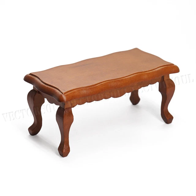 1:12 Miniature Tea Coffee Table Dollhouse Kitchen Furniture Decor Accessories