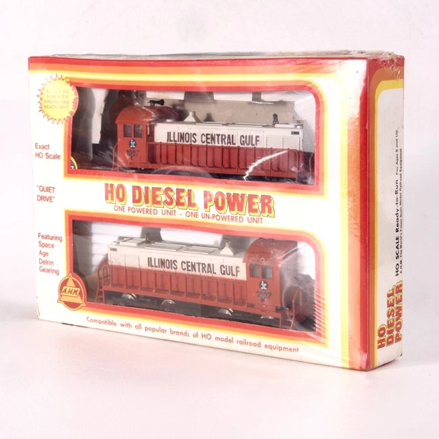 _AHM HO Diesel Power Illinois Central Gulf 5010 J & JD Brand New Old Stock