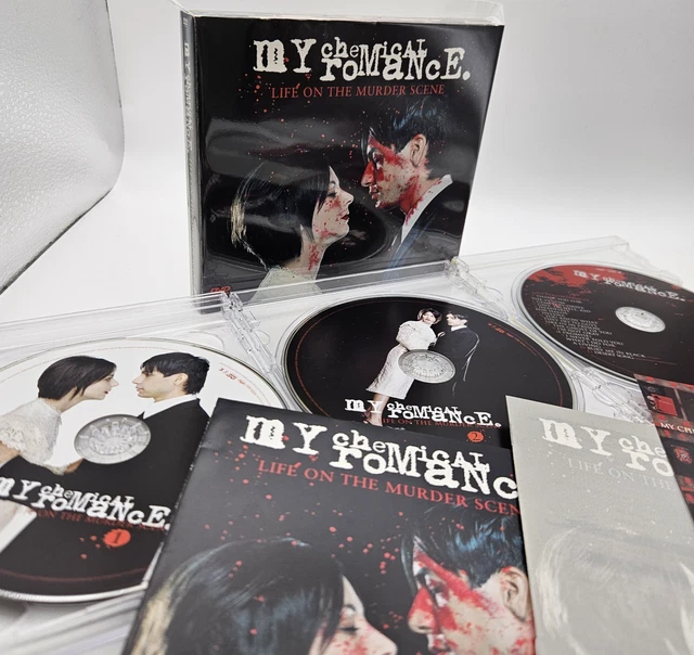 MY CHEMICAL ROMANCE Life on the Murder Scene CD + 2DVD sortie