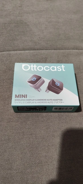 OTTOCAST 2026 AGGIORNATO Mini Slim 2 in 1 Adattatore Wireless CarPlay