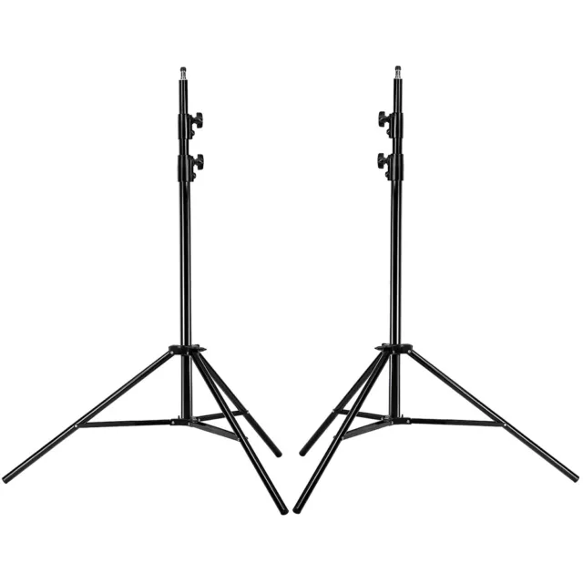 NEEWER 9 feet Spring Loaded Heavy Duty Photography Photo Studio Light Stands