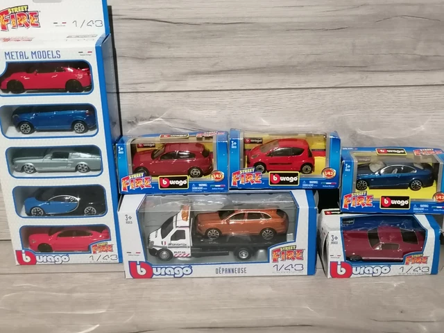 Burago SB 1/43 - Fiat 50 NC Dépanneuse Pompiers - Modèle Modifié - Très Bon État