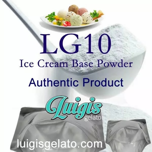 Ice Cream Powder Mix Base - 200gr LG10 - makes 60 Liters Delicious Ice Cream