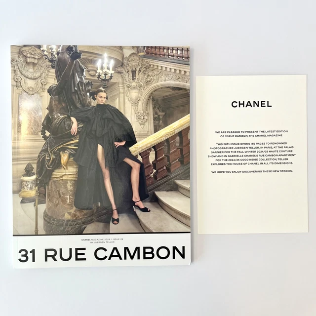 CHANEL 31 RUE CAMBON アートブック chanel magazine 2023 special issue 31 rue cambon tokyo