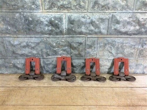 Vintage Barn Door Rollers, Rolling Door Hardware, Architectural Salvage A2,