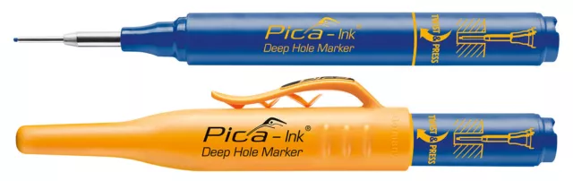 Pica Ink Big Ink Tieflochmarker Baumarker Schwarz Rot Blau Permanentmarker