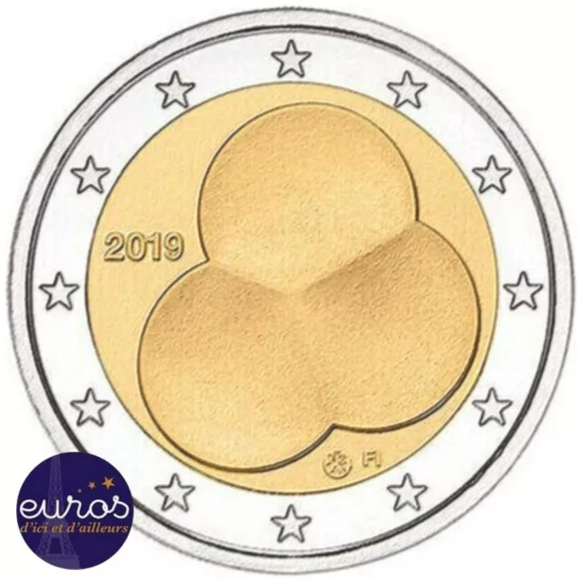 2 euros commémorative FINLANDE 2019 - Anniversaire Constitution Finlandaise  UNC