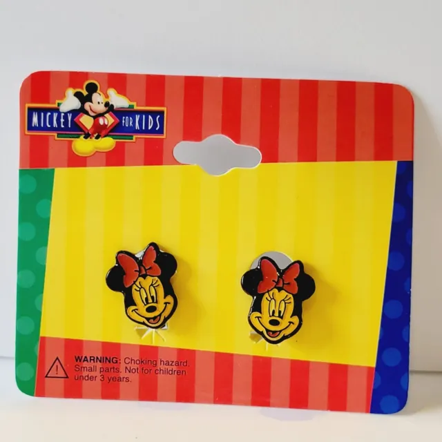 Mickey For Kids Minnie CLIP ON Earrings Disney