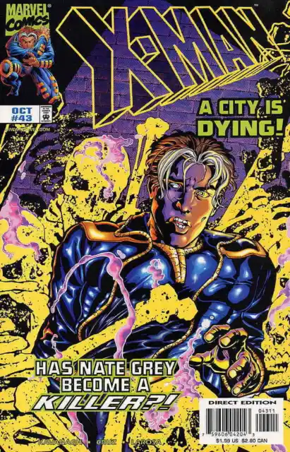 X-Man XMAN #43 Marvel Comics October Oct 1998 (VFNM)