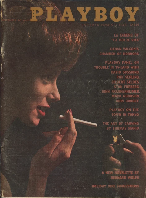 PLAYBOY NOVEMBER 1961 Dianne Danford Anita Ekberg LaDolce Vita Serling No  CF (2) $18.00 - PicClick