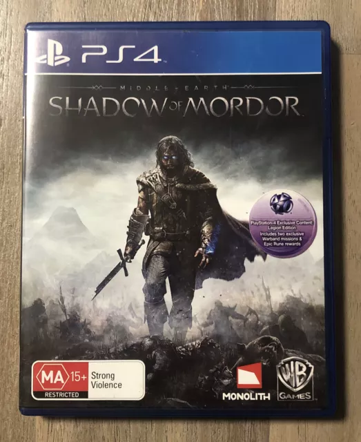 MIDDLE EARTH: SHADOW of Mordor - PlayStation 3 / PS3 Game $5.99 - PicClick  AU