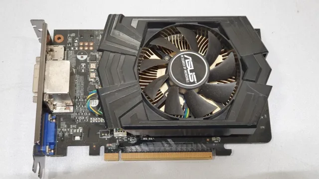 Asus NVIDIA GeForce GTX 750 Ti 2GB GDDR5 Desktop Graphics Card GPU