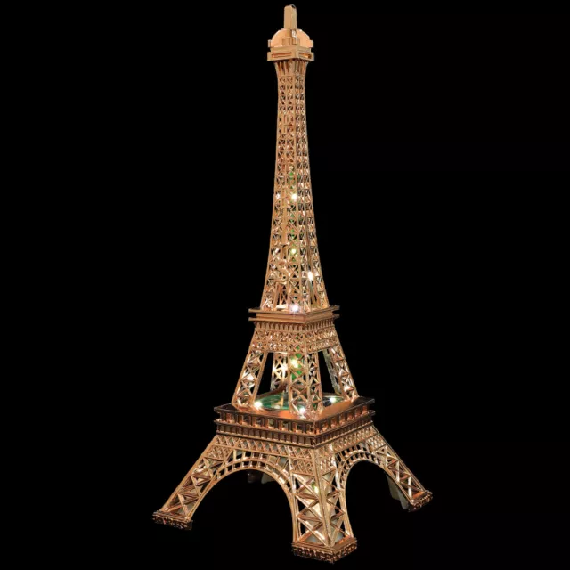 LED Eiffel Tower Floor Lamp Nightlight Paris Style Metal Model Decoration-FI