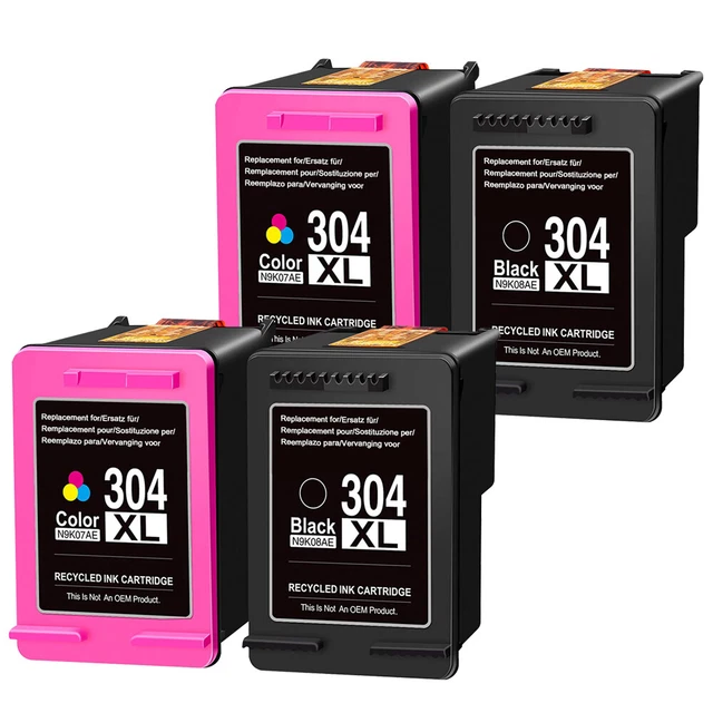 304 XL PATRONEN für HP DESKJET 2620 2622 2630 2632 2633 3700 3720 3730 3732 3760