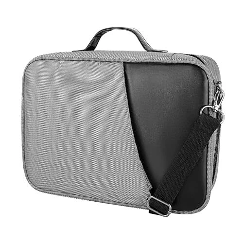 Large Bible Cover Case for Men with Shoulder Strap Bible Bag with Handle/Pockets