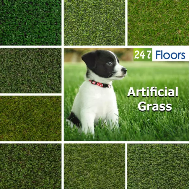 Artificial Grass, Quality Astro Turf, Cheap, Realistic Natural Green Lawn Garden