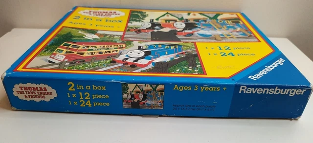 RARE 1996 RAVENSBURGER Thomas the tank engine & Friends 2in1 jigsaw ref ...