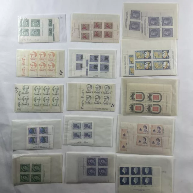 170x ALL DIFFERENT Canada Matched Block Sets - $465 FV MNH Face Value Collection 2