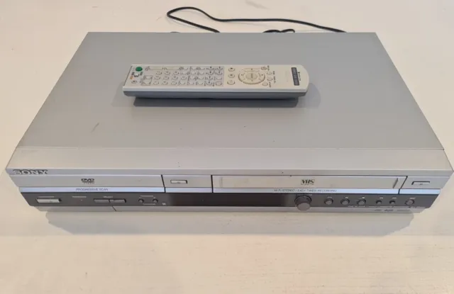 Sony SLV-D985P VCR/DVD Combo Video Player HiFi With Remote - Tested & Working