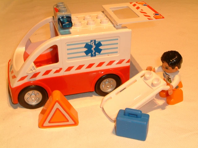 LEGO DUPLO 4979 Ambulance 100 complete without box EUR 23 52