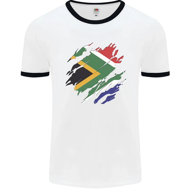 T‑shirt World Cup South Korea - Ringer T‑shirt Pour Homme (neuf Avec étiquettes, Old Glory)