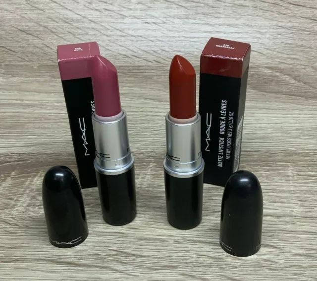 MAC Rouge à Lèvres Lipstick DUO 608 Mehr + 646 Marrakesh