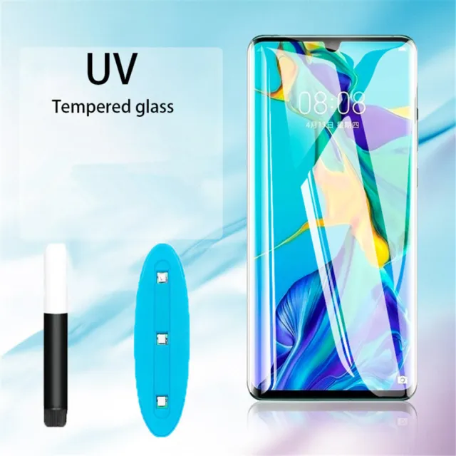 UV Tempered Glass For Honor 90 80 70 60 Magic5 X50 Full Liquid Screen Protector