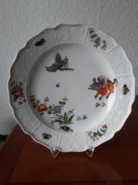 Meissen -  Teller mit " Chi' i - Lin - Dekor " um 1763-74 / Nr.2