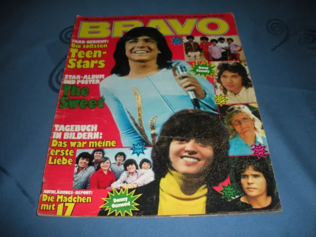 BRAVO Nr. 30 vom 19.7. 1973 * Deep Purple, The Sweet, David Cassidy, Insterburg