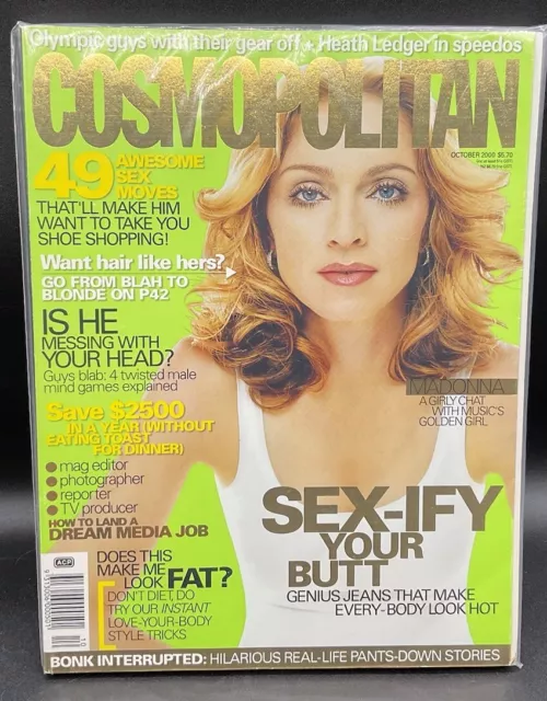 Madonna Cosmopolitan Magazine October 2000