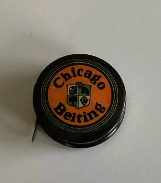 Chicago Belting Chicagp Illinois vintage advertising tape measure