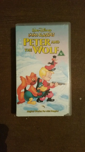 DISNEY VHS VIDEO Tape Peter and the Wolf £15.00 - PicClick UK