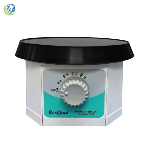 Dental Laboratory Vibrator 5.5" Round Oscillator Top Platform 110V Quesqual-E50